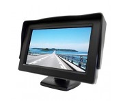 4.3 Inch Sunshade TFT-LCD Car Rearview Monitor With Stand Reverse Backup High Quality  