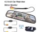 4.3" HD TFT LCD Rearview Mirror Monitor +Car Reverse Night vision wireles Camera  