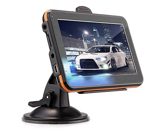 Car 4.3" TFT Touch Screen GPS Navigation FM RAM 128MB 4GB+America Map  