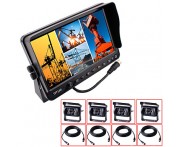 RenEPaiÂ® 7 Inch 4 in1 HD Monitor +  BUS HD Car Rear View Camera Waterproof Camera  Cable length 16M, 20M 9V~36V  