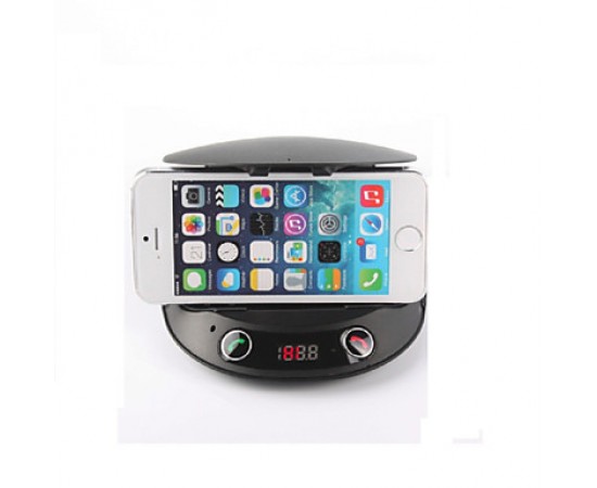 Remote Controller Bluetooth V2.1 Handsfree Car Kit Phone Holder & MP3 Player & FM Transmitter & Speaker & Change & Tf  