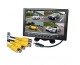 9 Inch Quad-TFT-LCD Car Rearview Monitor With Stand Reverse Backup Camera High Quality  