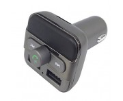 BT20 Bluetooth Handsfree FM Transmitter Dual USB Car Charger 3.4A Total Output Support TF Card Transfer MP3  