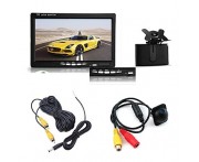 7" TFT LCD Car Monitor+ Rear View Backup  Night Vision Camera Parking Kit  