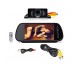 7" HD LCD Rearview Mirror Monitor + Car Rear View System Backup Reverse Camera Kit Night Vision  