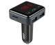 Intelligent APP Controller Factory Bluetooth FM Transmitter With Dual USB Charger(5V/2.1A) Supports U- Disk & TF Card  