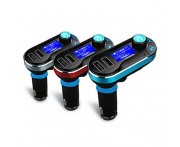 Wireless Hands-free Bluetooth Car Kit  FM Transmitter MP3 Player With Dual 2.1A USB Charging,Support USB/SD/Aux-in  