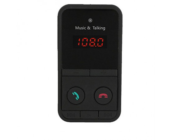 Wireless Bluetooth Car Kit Handsfree FM Transmitter  