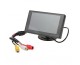 4.3 Inch TFT-LCD Car Rearview Monitor 2 AV Channel  