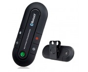 Bluetooth Handsfree Car Kit Clipped On Car Sun Visor, Bluetooth 4.0 Can Support Two Phones Simultaneously  